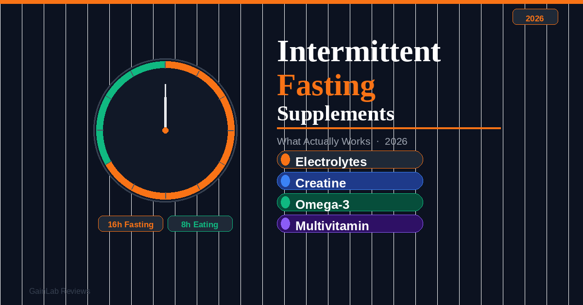 best intermittent fasting supplements 2026